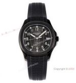 Swiss 1:1 Patek Philippe Aquanaut Series Watch DLC Carbon Case Swiss Cal324